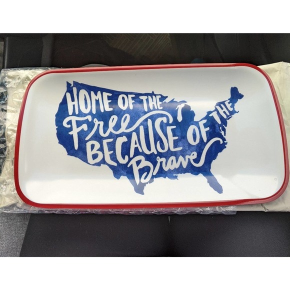 Kohl's Dining New Kohls Melamine Serving Platter Home Of The Free